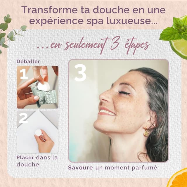 Thumbnail 4 de WALTZ 7 Original Bombes de Douche 6 pièces