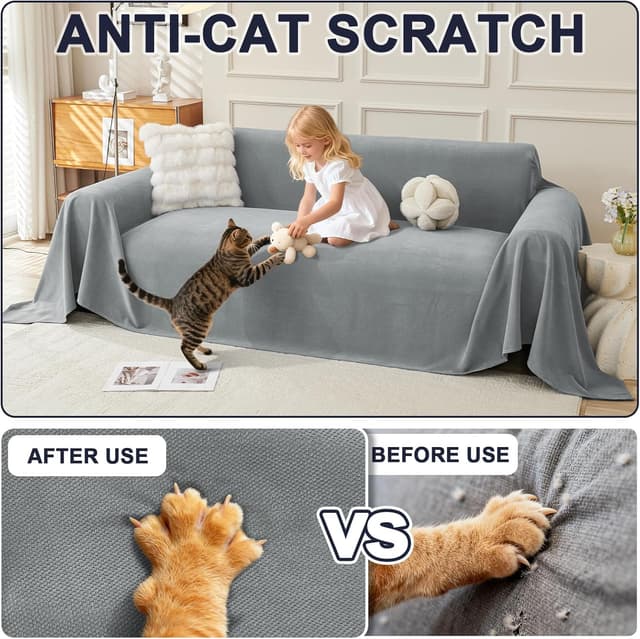 Thumbnail 1 de Royhom Impermeable Funda sofá 3 plazas 340x180 cm