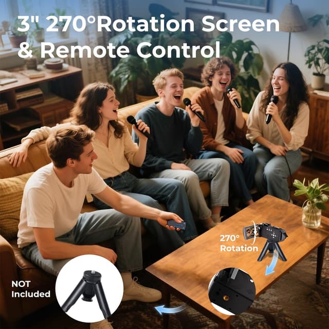 Thumbnail 4 de FIREFOTO Videokamera 4K 64MP