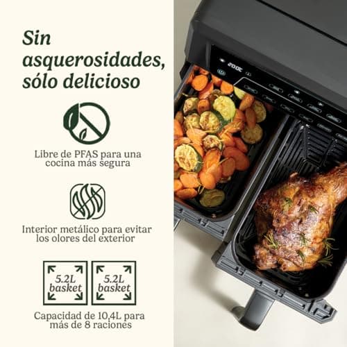 Thumbnail 1 de Cuisinart Freidora de Aire Doble Zona XXL 🍟 Sin PFAS