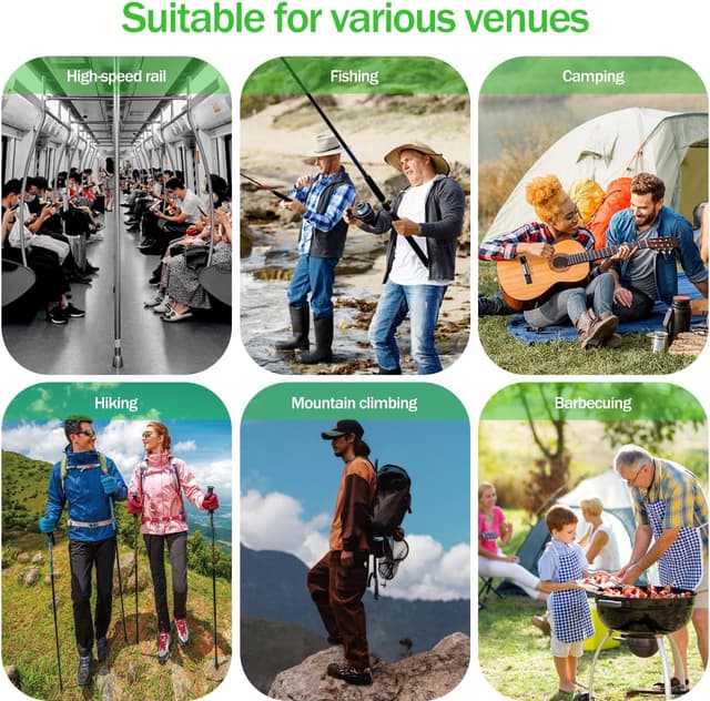 Thumbnail 6 de Camping Klapphocker 32 cm Sitzhöhe