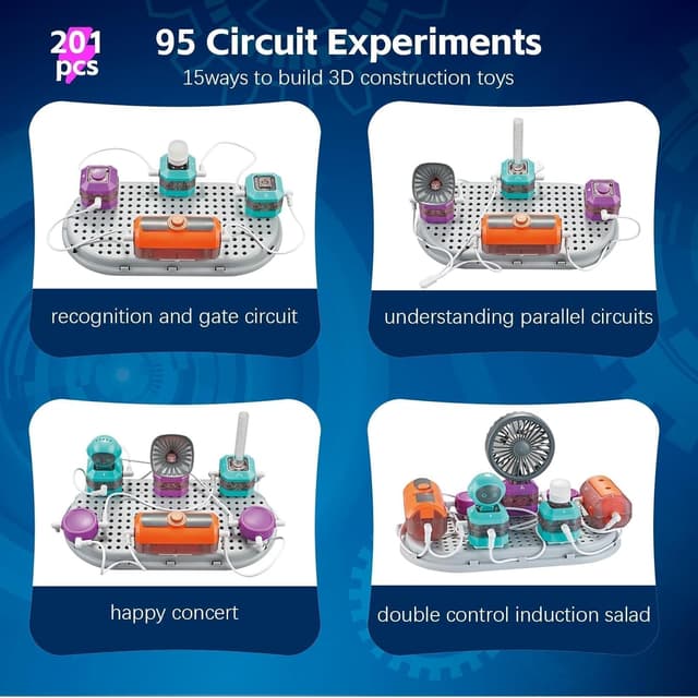 Detalle de Kit STEM Elettronico 110 esperimenti 🧪