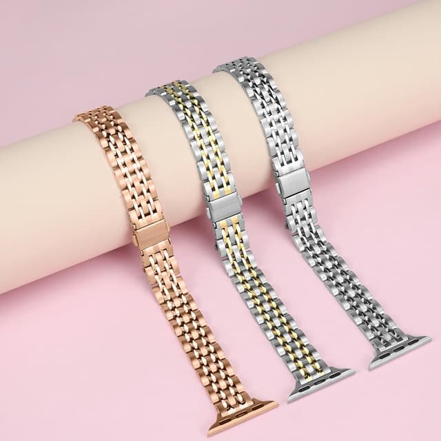 Thumbnail 6 de Anlinser metal Apple Watch strap 14 mm