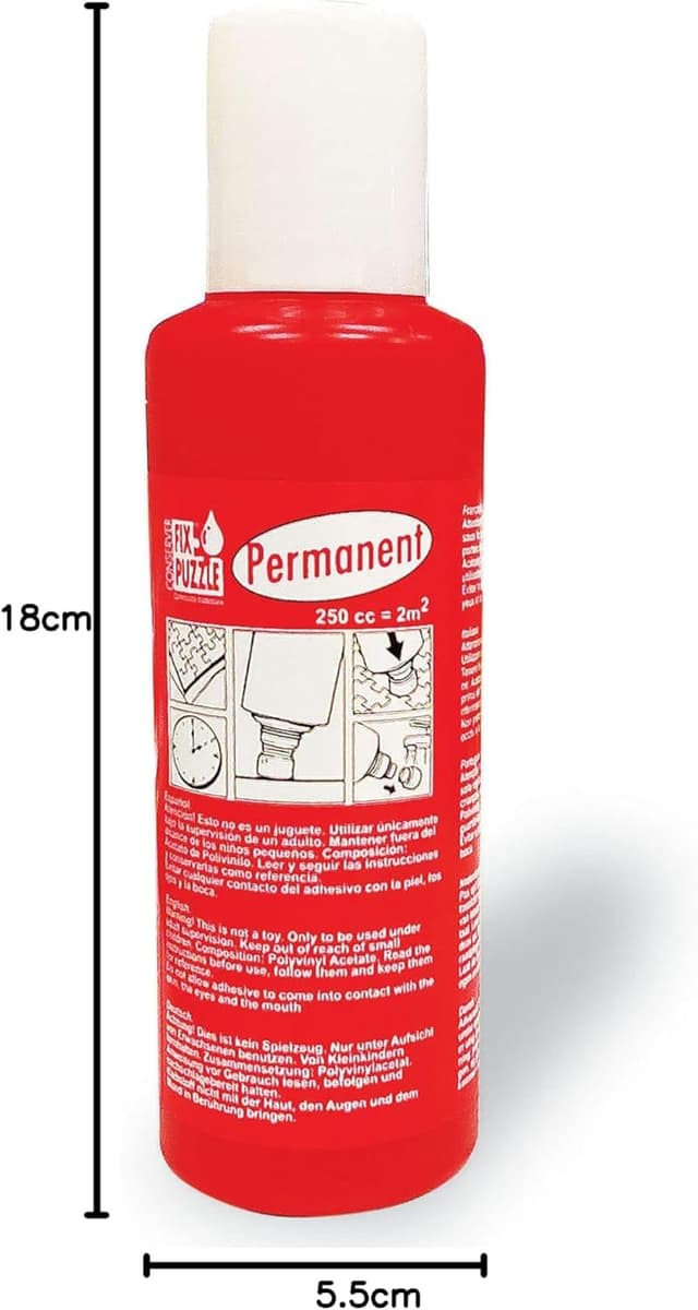 Thumbnail 5 de Educa - Permanent Fix Puzzle 250 ml 🧩 Pegamento para Puzzles hasta 6,000 piezas