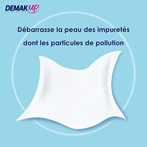 Thumbnail 4 de Demak'Up Fraîcheur Lingettes démaquillantes pour peaux mixtes à grasses, 3x25