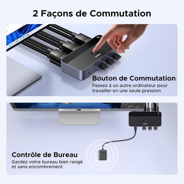 Thumbnail 6 de UGREEN Switch KVM 8K 60Hz