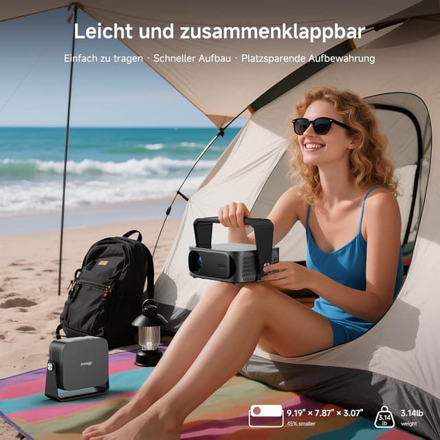 Thumbnail 6 de 4K Outdoor Projector 1500 ANSI lumen with Wi‑Fi