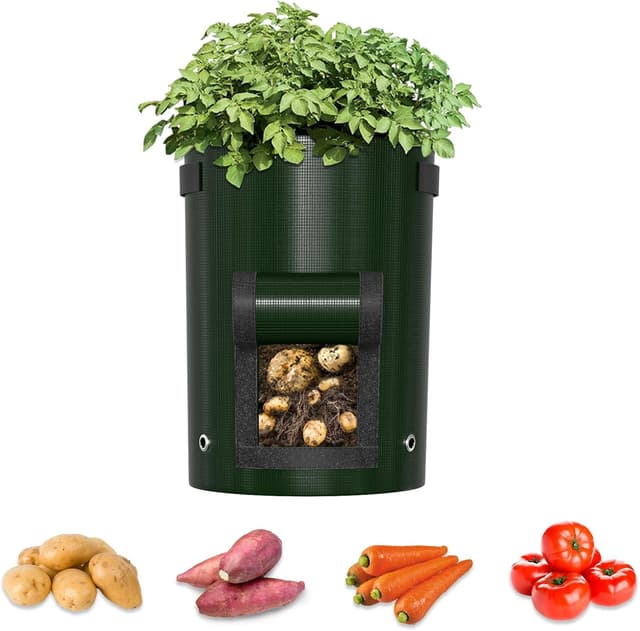 Detalle de Priksia potato grow bags 4 pack