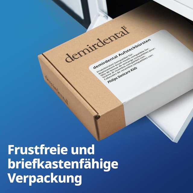 Thumbnail 6 de demirdental Ersatzbürsten Kids (HX6034/HX6038) für Philips Sonicare – Rosa, 8er Set, geeignet für 3–6 Jahre