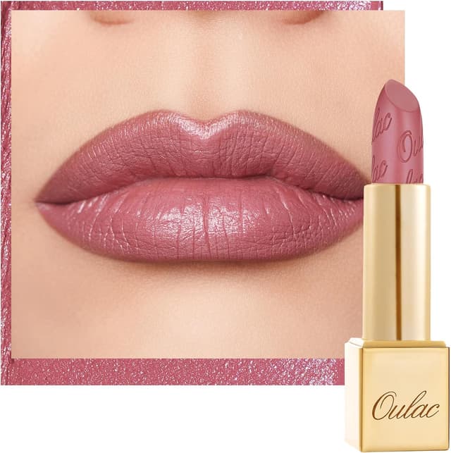 Detalle de OULAC Rossetto opaco metallico 4,3 g Mauve Babe