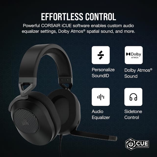 Thumbnail 6 de Corsair HS65 Surround Multiplatform Headset