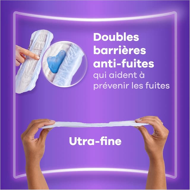 Thumbnail 2 de Always Discreet Serviettes Longues Fuites Urinaires 48