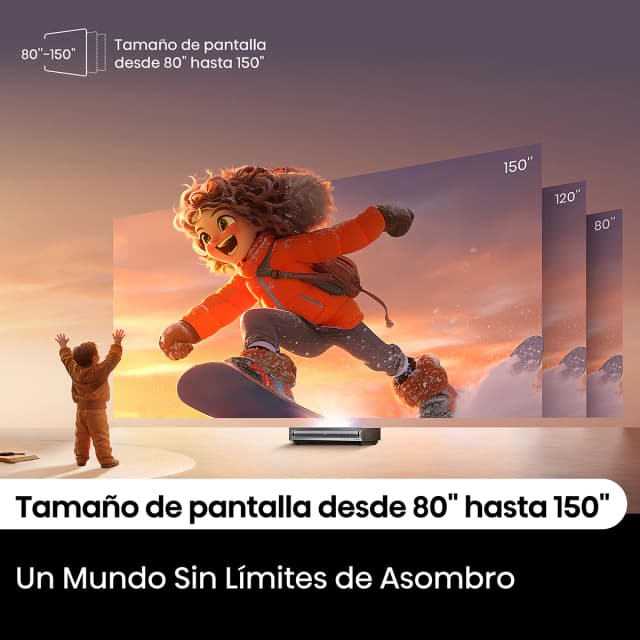 Thumbnail 5 de Hisense PX3 PRO proyector 4K UHD, 3.000 lúmenes