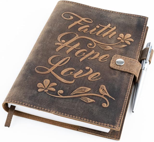 Imagen de moonster® Cuaderno A5 Recargable Cuero genuino en OfertitasTOP