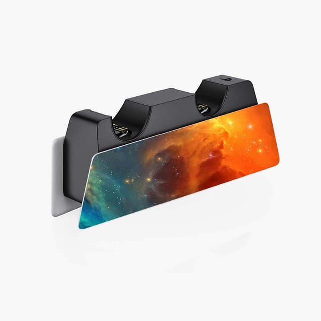 Thumbnail 4 de playvital Orange Star Universe PS5 skin set