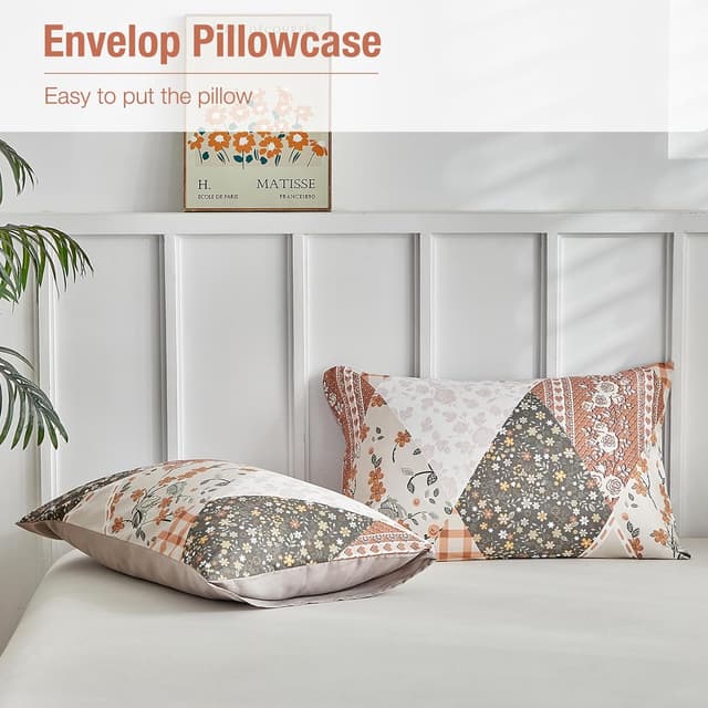 Thumbnail 5 de Tokokimo Funda Nórdica 220x240 3P Beige Patchwork