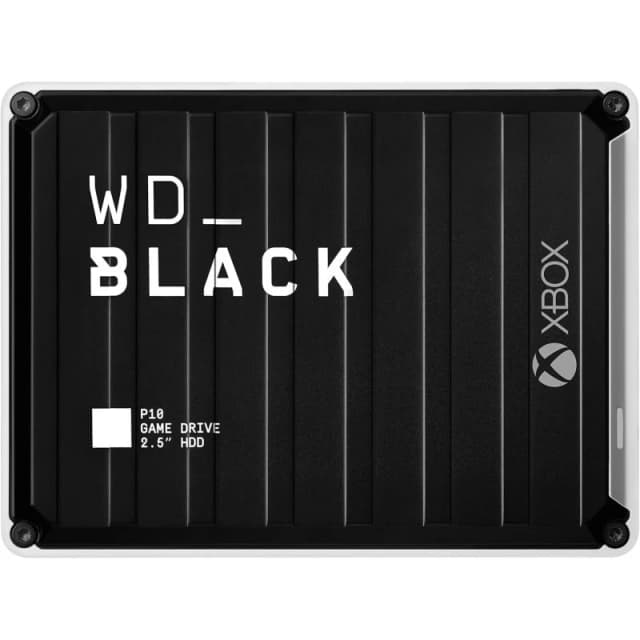 Detalle de WD Black P10 Game Drive 6 TB disco duro externo USB 3.2 5Gb/s negro