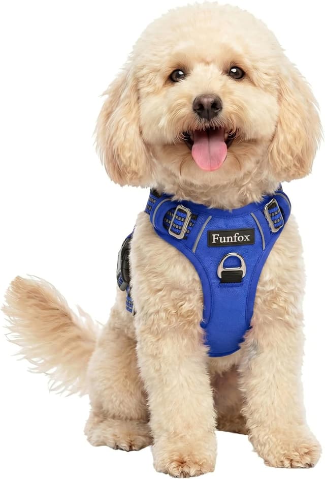 Detalle de Funfox No-Pull Dog Harness S, reflective