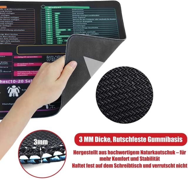 Thumbnail 4 de SENLINLIN XL Mauspad 80×30×0,3 cm