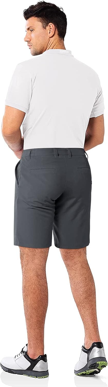 Detalle 2 de 33,000ft Men’s 9-Inch Dry Fit Stretch Golf Shorts (UPF 50+) with Pockets