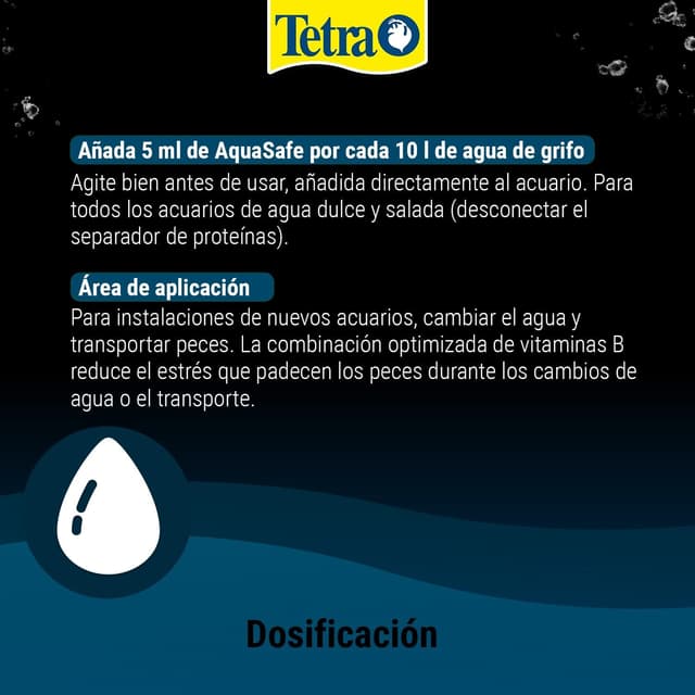Thumbnail 4 de Tetra AquaSafe 5L - Agua Segura para Acuarios 🐟