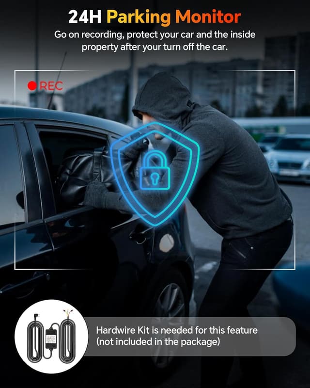 Thumbnail 4 de Kussla Dash Cam 3-Channel 64GB