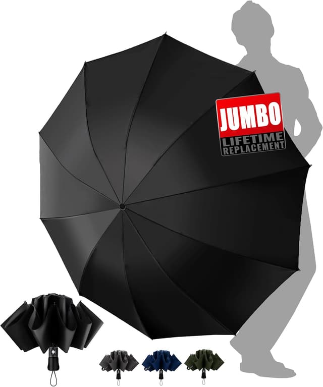 Imagen de Chakipee Parapluie Pliant Inversé Homme Compact en OfertitasTOP