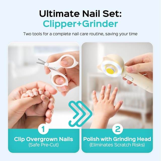 Detalle 2 de COSLUS C50 Baby Nagelfräser 16-in-1