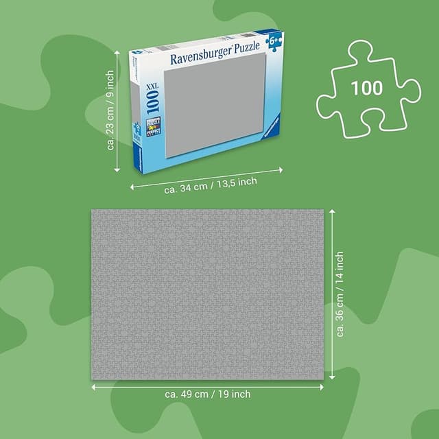 Detalle 2 de Ravensburger Puzzles XXL Mapamundi — puzzle 100 piezas 36 x 49 cm