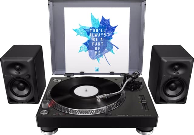 Detalle de Pioneer DJ PLX-500 Schwarz Plattenspieler