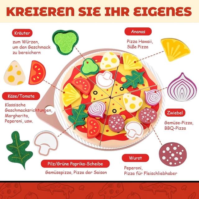 Thumbnail 2 de GAGAKU Pizza Set 27-teilig