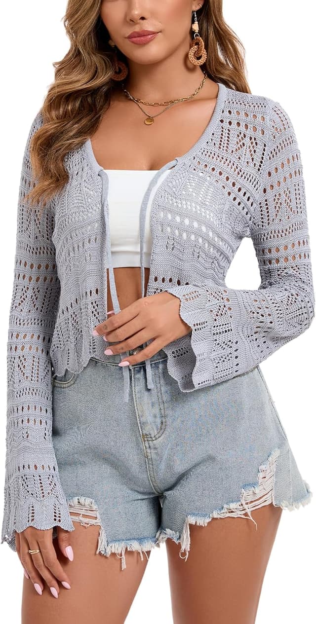 Detalle 2 de Dosieyeo Strickjacke Cardigan 175 cm