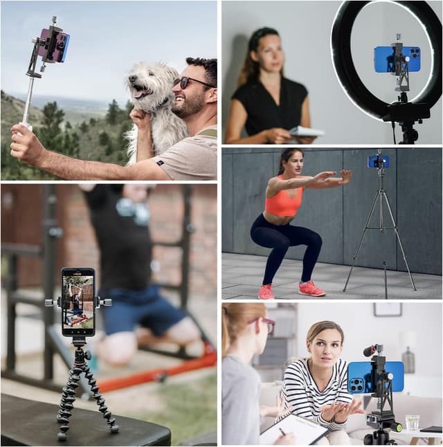 Thumbnail 6 de Karoten Metal Phone Tripod Mount 360°