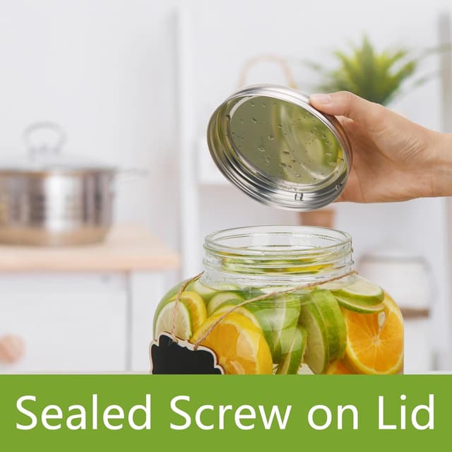 Thumbnail 4 de 8L Glass Drink Dispenser 2-pack