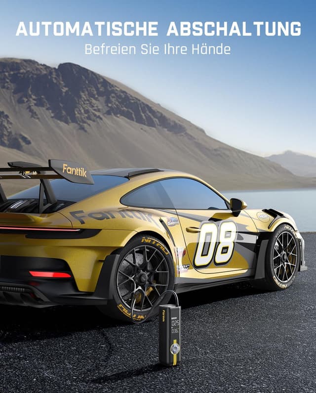 Thumbnail 3 de Fanttik X8 APEX 11,1V Tragbare Luftpumpe