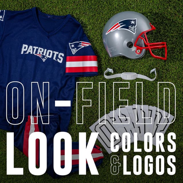 Detalle 2 de Franklin Sports Kids Football Uniform 4-6 🏈