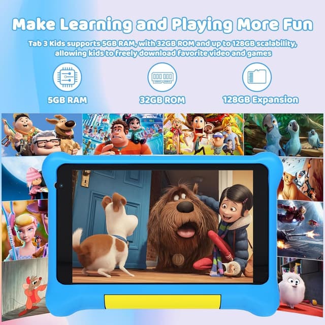 Thumbnail 2 de Whitedeer 7 Inch Kids Tablet