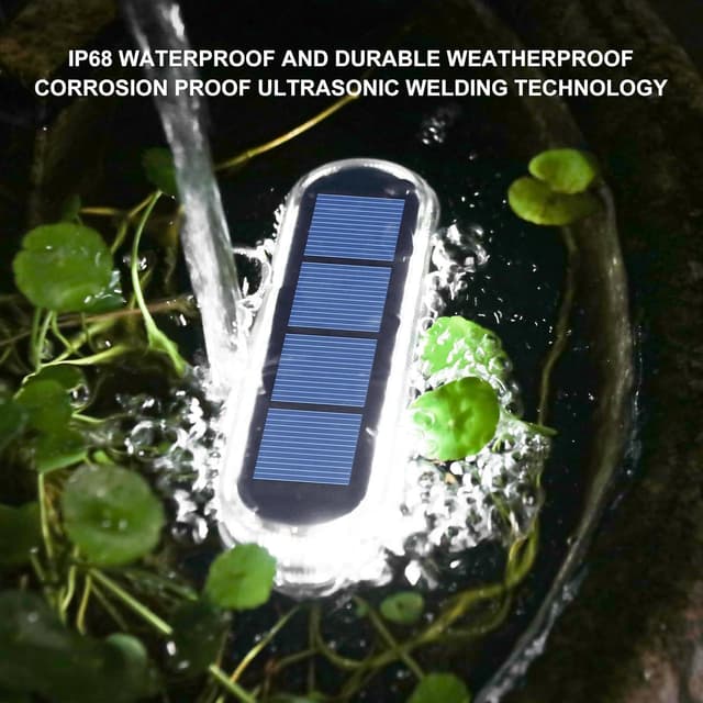 Thumbnail 6 de YiLaie Luci Solari da Giardino con accensione automatica, 5700K, IP68 (4 pezzi)