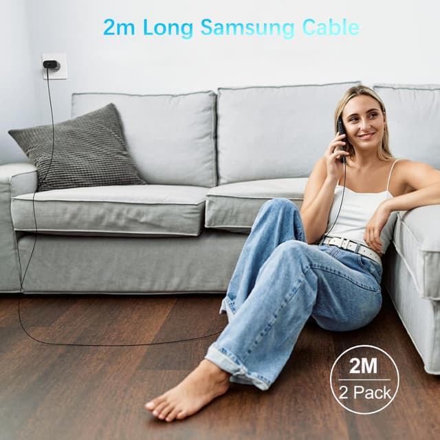 Thumbnail 6 de Cargador 25W USB-C con cable 2 m para Samsung