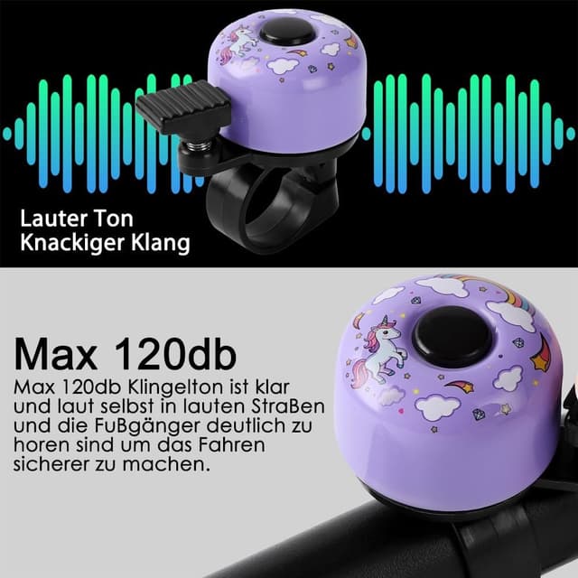 Thumbnail 1 de Fahrradklingel Kinder 120 dB