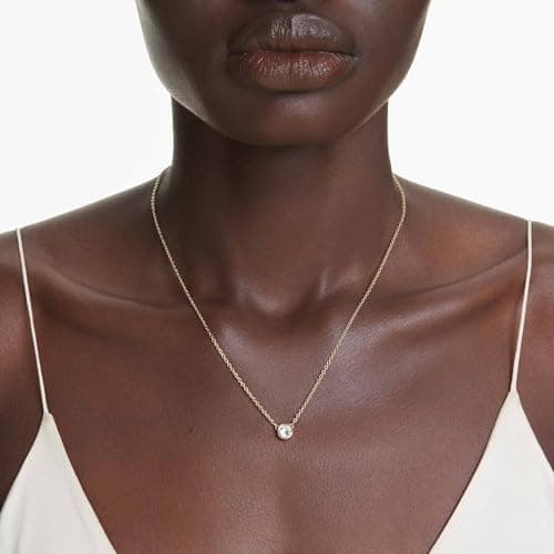 Thumbnail 4 de Swarovski Colgante Imber redondo blanco baño oro