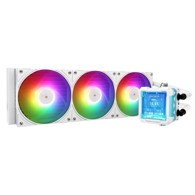 Thumbnail 6 de Thermalright FW PRO 360 ARGB Schwarz-360mm AIO mit 2,73″ IPS-LCD (320×320) für AM4/AM5 & Intel LGA1700/1851