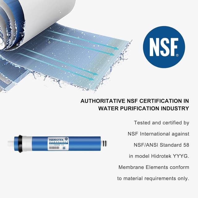 Thumbnail 1 de Geekpure Membrana osmosi inversa 75 GPD per depuratori 💧