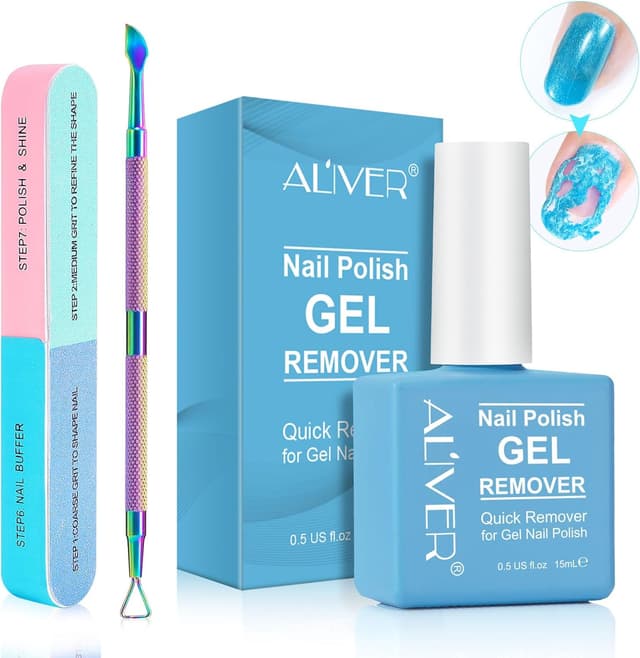 Detalle de ATOANY Quitaesmalte Gel 15 ml quitar esmalte