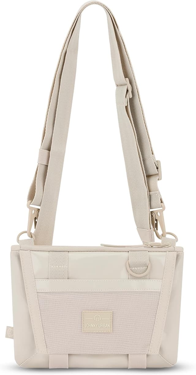 Detalle de Johnny Urban Marsupio petto uomo e donna Avery 2-in-1: borsello e marsupio tattico idrorepellente