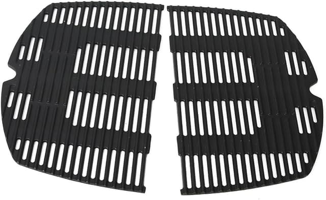Detalle de COGRICHBF Gusseisen-Grillrost als Ersatz für Weber Q300/Q320 (2er-Set, 45,2 x 32 cm)