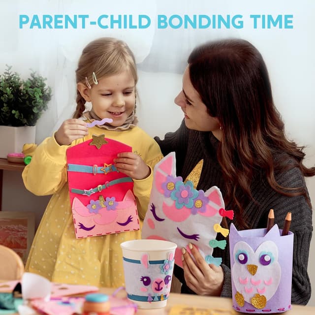 Detalle de Klever Kits My First Felt Sewing Kit 6 projects