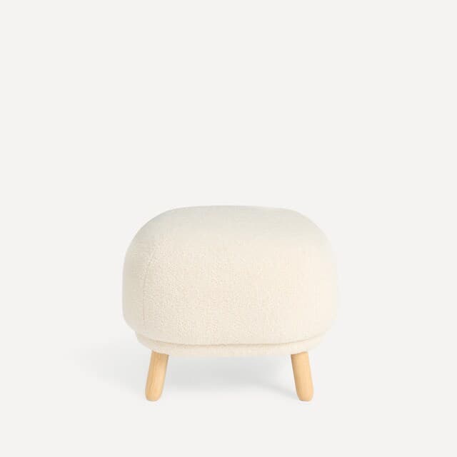 Thumbnail 1 de El Corte Inglés Puf tejido boucle Alba 📐