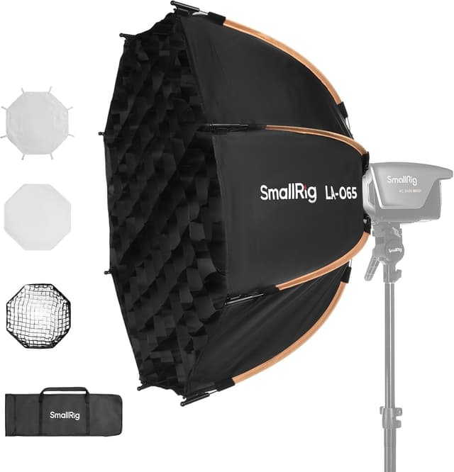 Detalle de SMALLRIG Softbox octogonale 65 cm pour Bowens