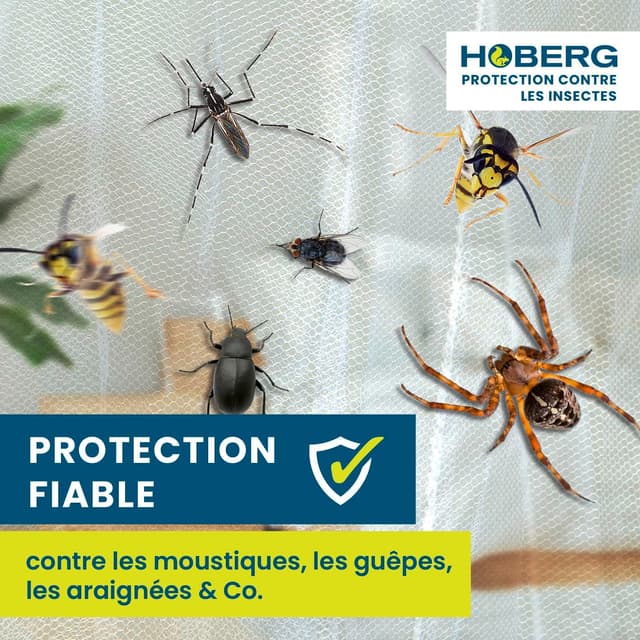 Detalle de Hoberg Moustiquaire de voyage XXL 60 cm